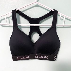 LA SENZA BLACK SPORTS BRA